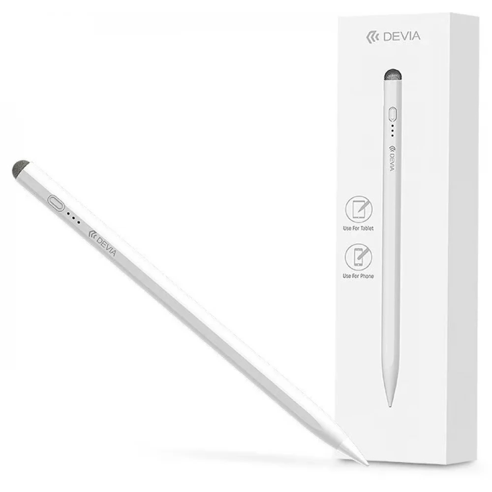 DEVIA White Touch Capacitive Stylus Pen