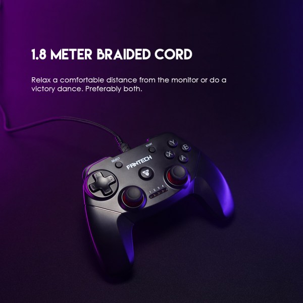 GP12 Gaming Controller For PC And PS3 Soft Grip Wired Dual Model