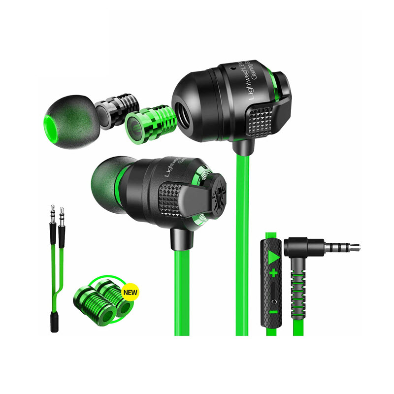 PLEXTONE G23 SUPER BASS DUAL VARIABLE SOUND CELL FOR REPLACE GAMING EARPHONE WITH MIC STEREO FOR MOBILE AND PC