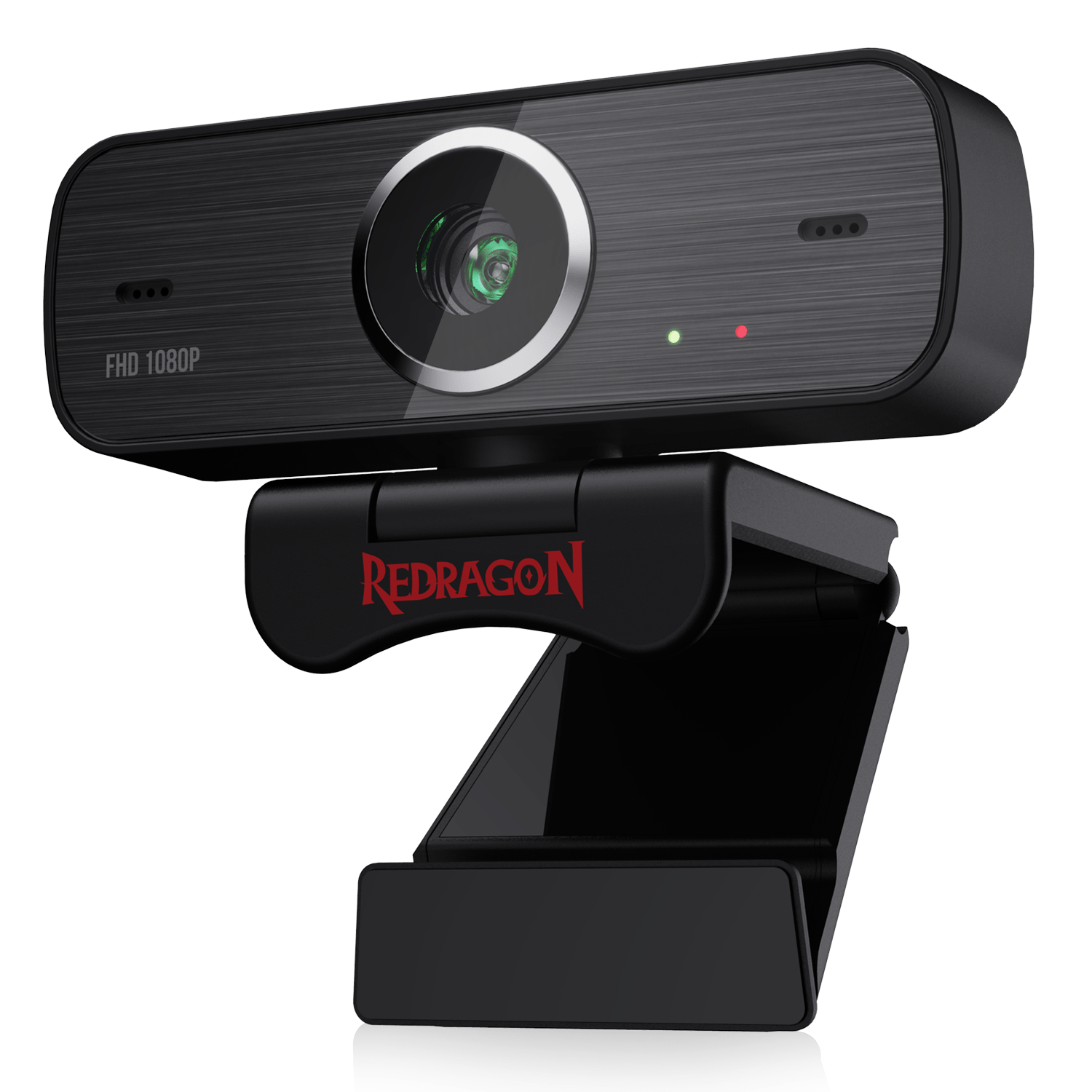 Redragon GW800 1080P Webcam with Built-in Dual Microphone 360-Degree Rotation