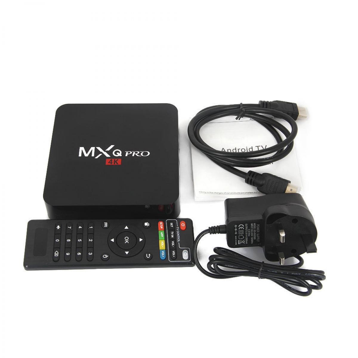 MXQ PRO 4K QUAD CORE ANDROID 5.1 SMART TV BOX