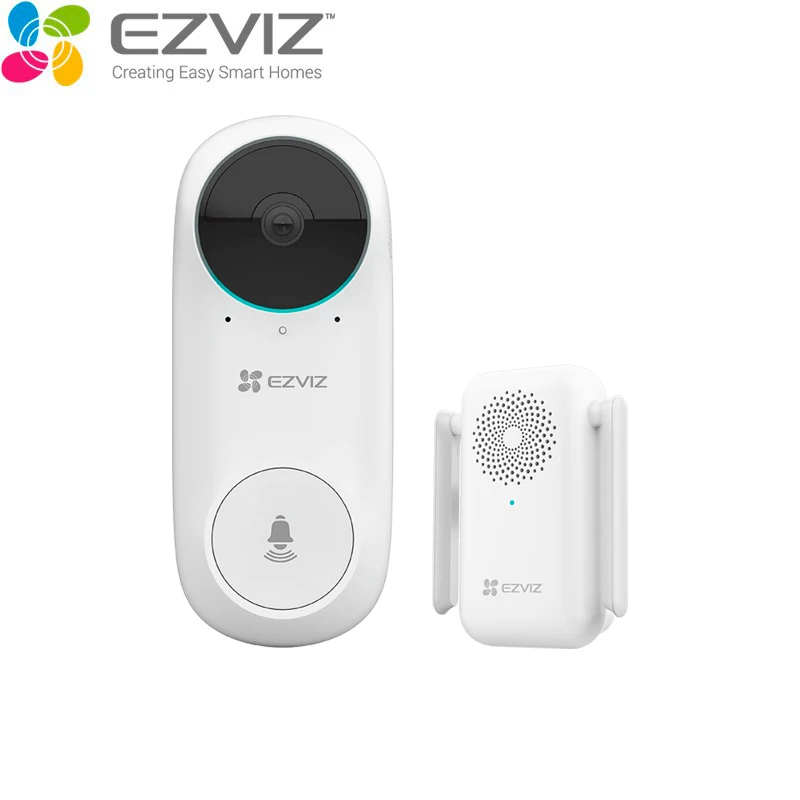 WIRE-FREE VIDEO DOORBELL WITH CHIME DB2C KIT