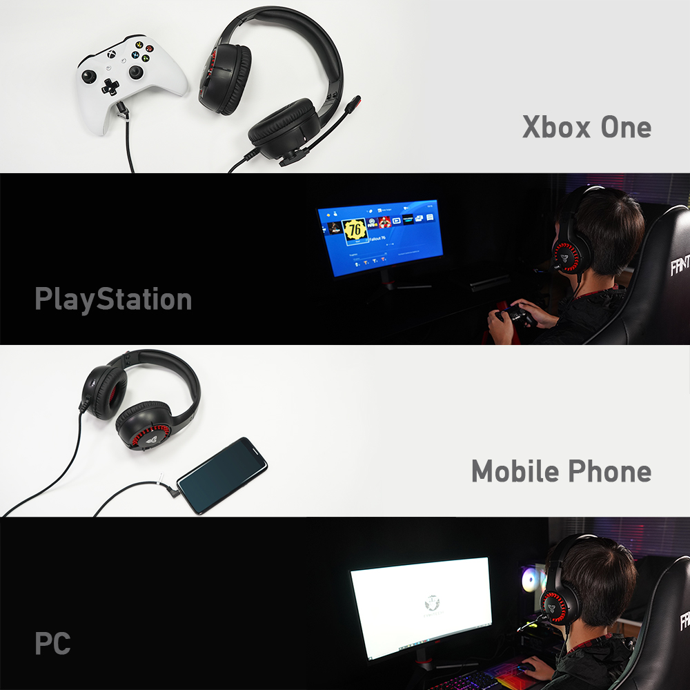 Fantech HQ52s Tone+ Gaming Headphones
