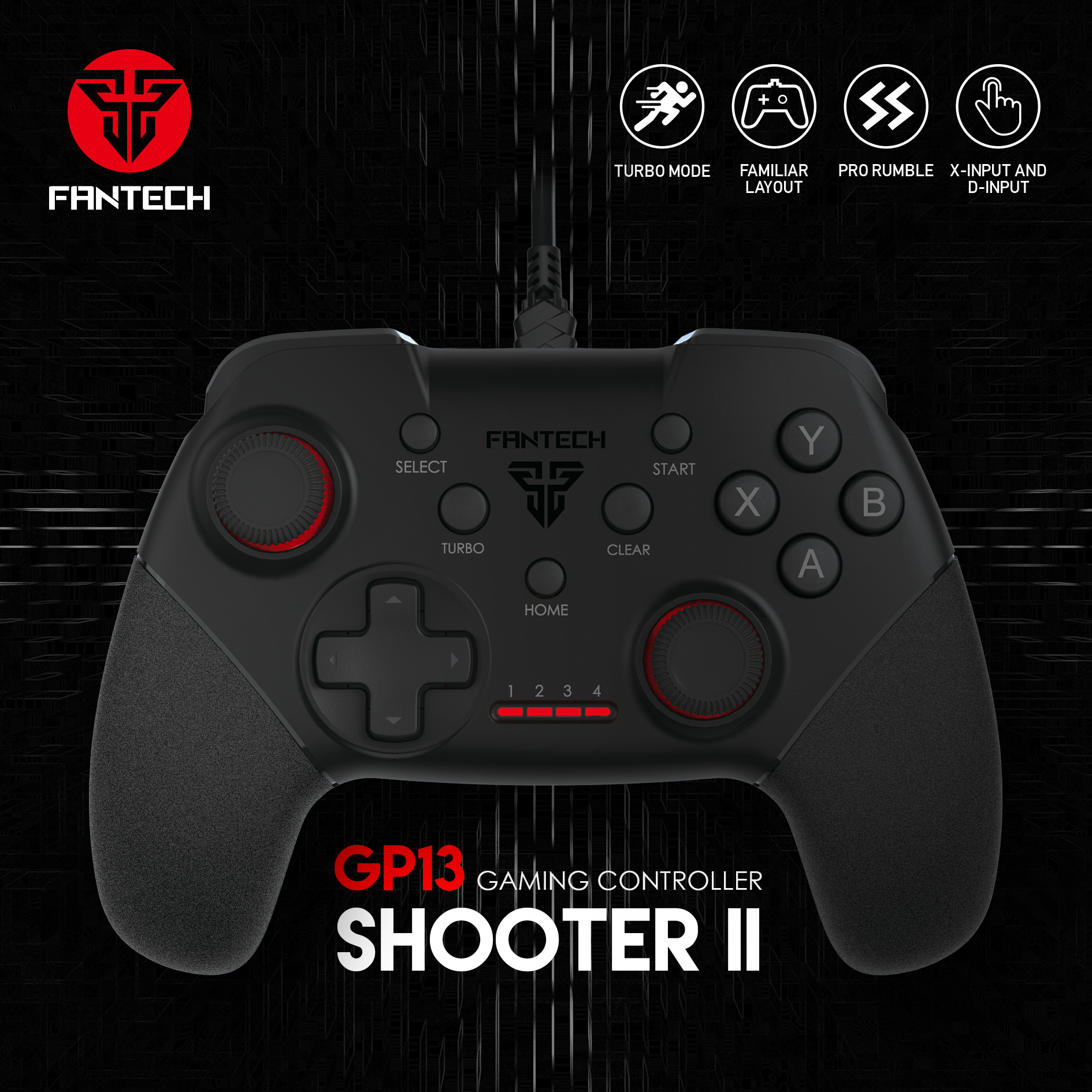 FANTECH SHOOTER II GP13 GAMING CONTROLLER