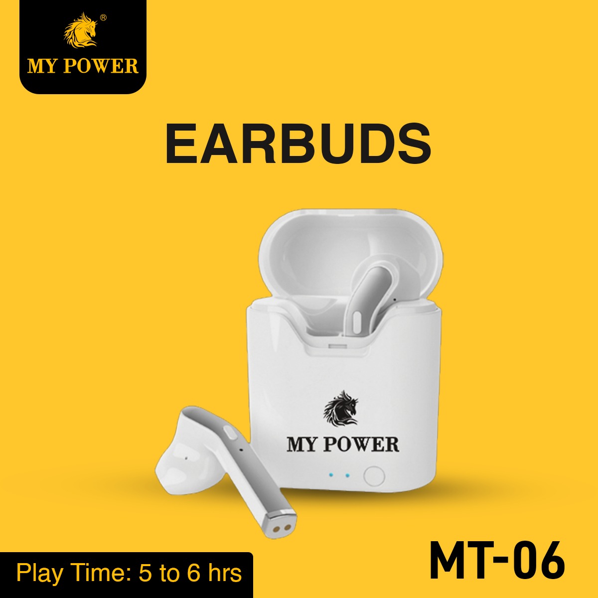 My Power MT-06 TWS Bluetooth Earbuds