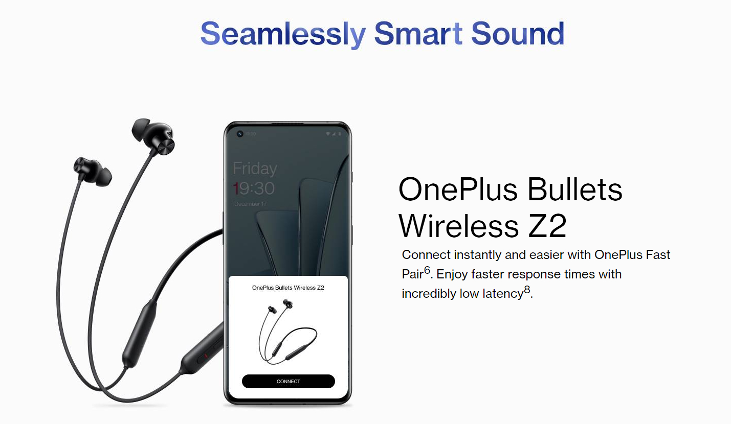 OnePlus Wireless Bullet Z2 Neckband Earphone
