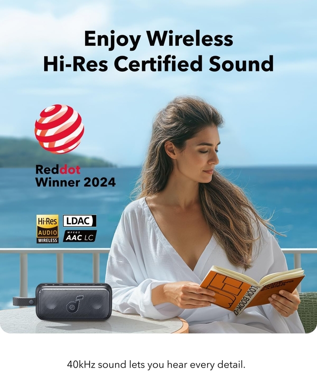Anker Soundcore Motion 300 Wireless Hi-Res 30W Stereo Portable Speaker
