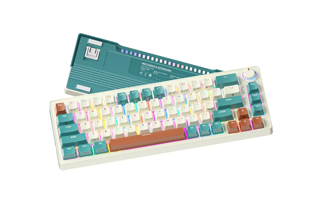 Zifriend ZA68 RGB Hot Swappable Mechanical Keyboard