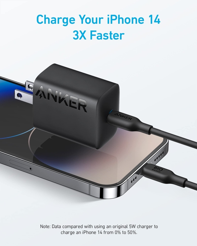 Anker 312 USB-C 30W C to C cable for iPhone Series & Android Flagships