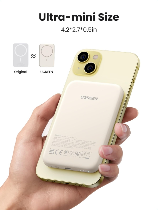 UGREEN 5000mAh Magnetic MagSafe Wireless Powerbank