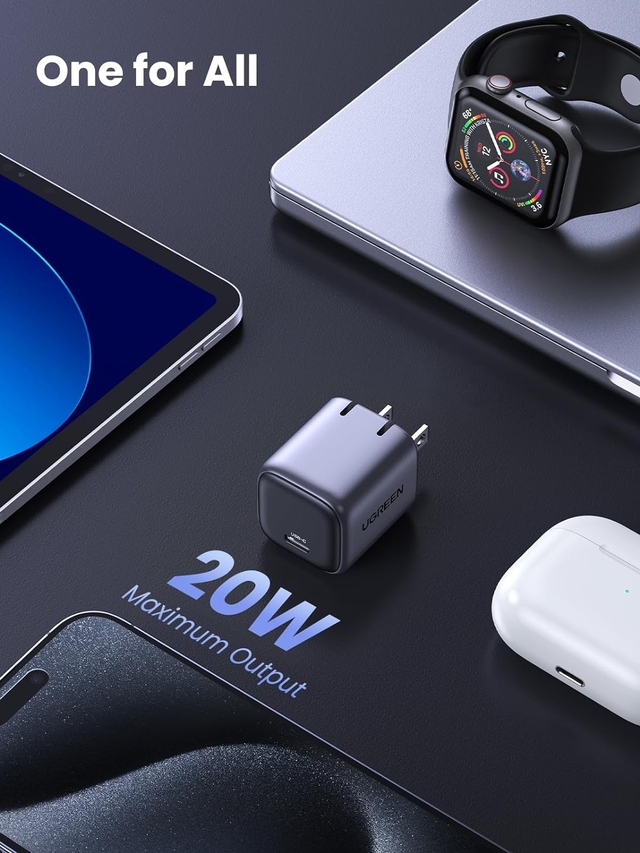 UGREEN Nexode 20W USB-C GaN Fast Charger