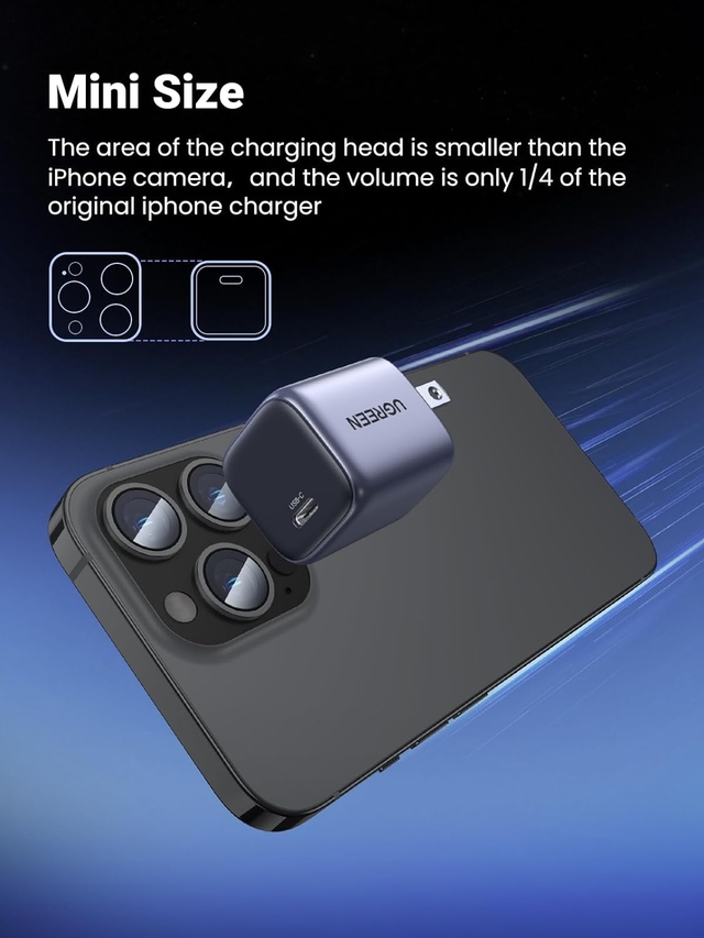 UGREEN Nexode 20W USB-C GaN Fast Charger