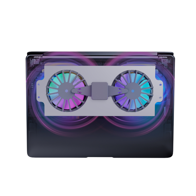 Aluminum Foldable Laptop Stand With Detachable Fans