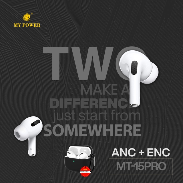 My Power Wireless Earbud MT-15 Pro (ANC & ENC)