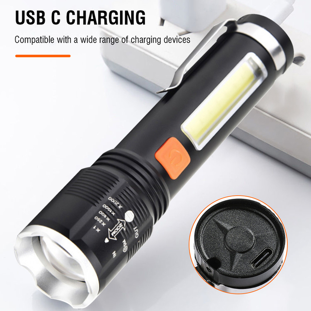 Rechargeable Small Flashlight
