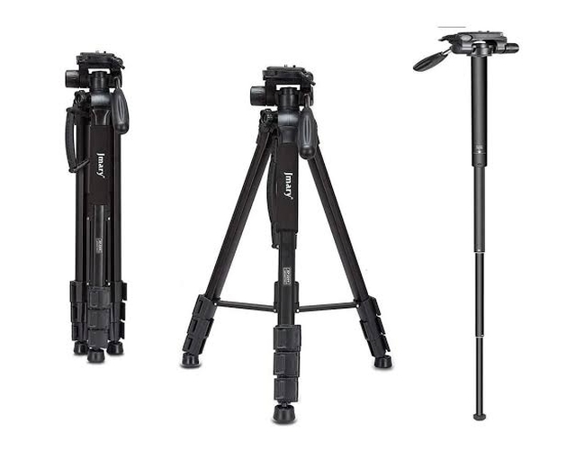 Jmary KP-2599 Professional Aluminum Tripod For DSLR Camera