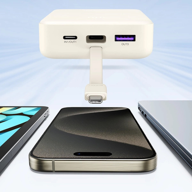 Ugreen Powerbank 20000mAh 22.5W Built-in USB-C Cable