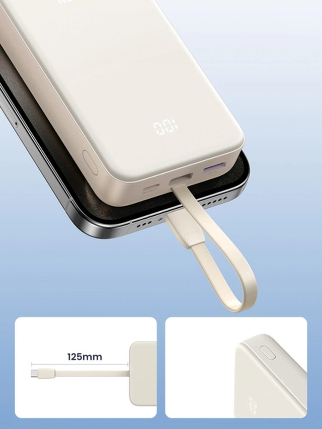 Ugreen Powerbank 20000mAh 22.5W Built-in USB-C Cable