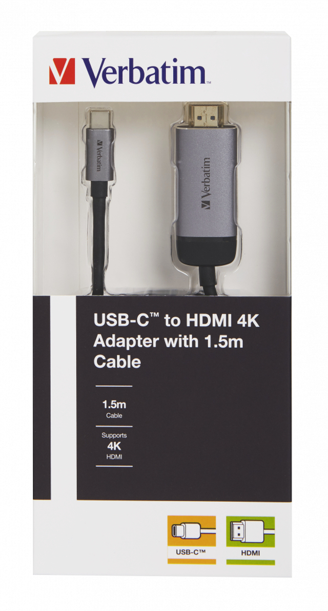 Vebratim USB-C to HDMI 4K Adapter Cable