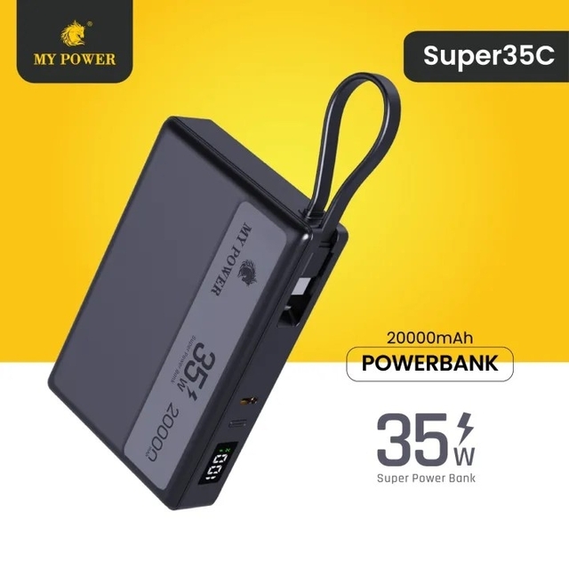 Mypower Super35c 35watt 20000mAh Powerbank