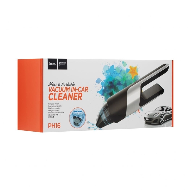 Hoco PH16 Portable Vacuum Car Cleaner With Accessories