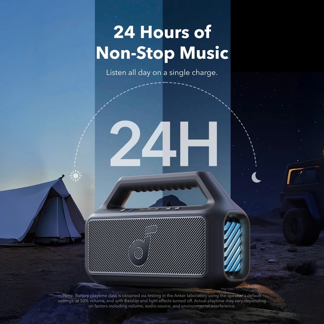 Soundcore Boom 2 Portable Bluetooth Speaker by Anker
