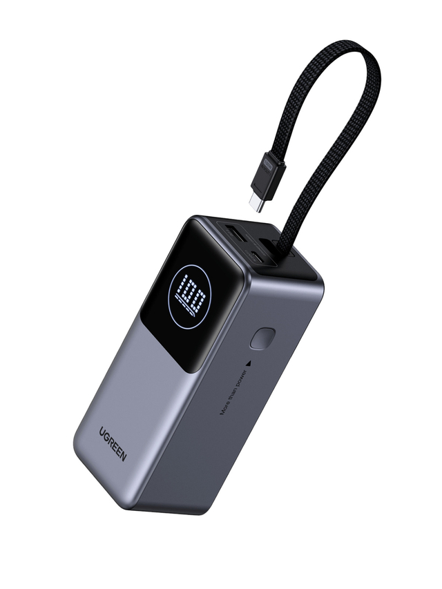 UGREEN Nexode Power Bank 20000mAh 130W with Built-in USB-C Cable