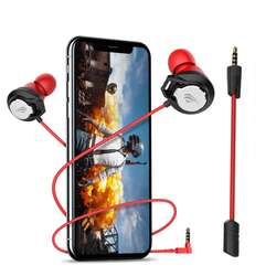 Havit GE02 Wired Black-Red Gaming Earphone with Mic