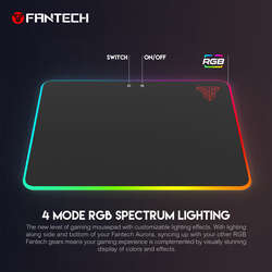 FANTECH MPR350 AURORA RGB MOUSE PAD