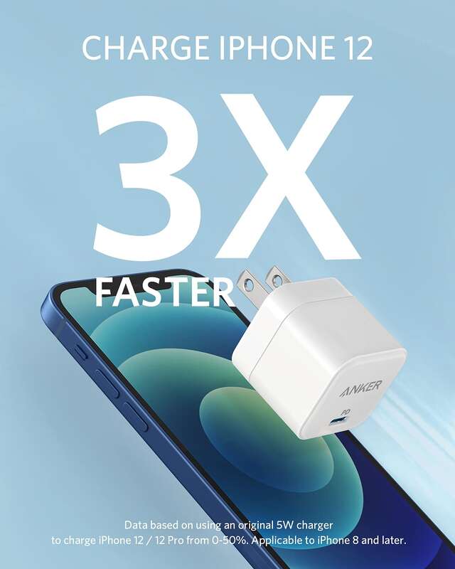 Anker PowerPort III 20W Cube PD USB-C Charging Dock
