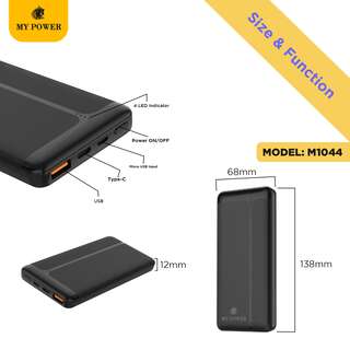 Mypower M1044 10000mAh Smart Powerbank