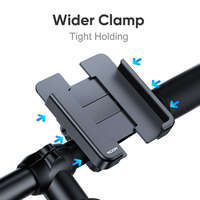 JOYROOM JR-ZS253 METAL PHONE BRACKET FOR MOTORCYCLE (BLACK)