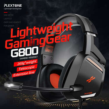 Plextone G800 Extra Bass Gaming Headphone
