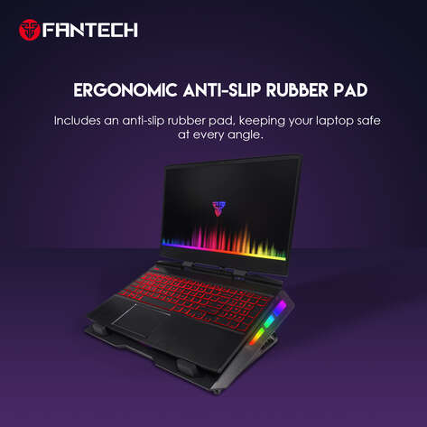 NC20 RGB Notebook Laptop Cooler Cooling Pad