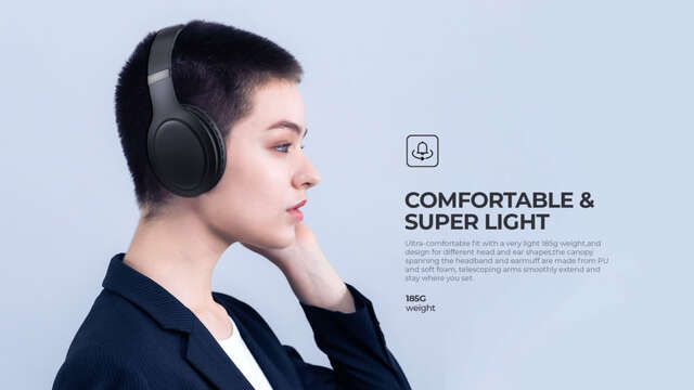 Havit H633BT Wireless Bluetooth Foldable Headphone
