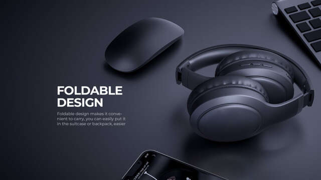 Havit H633BT Wireless Bluetooth Foldable Headphone