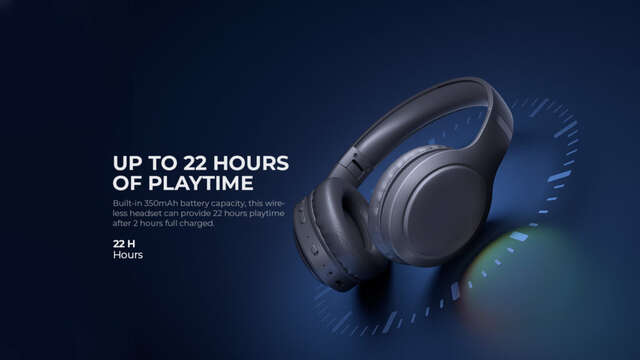 Havit H633BT Wireless Bluetooth Foldable Headphone