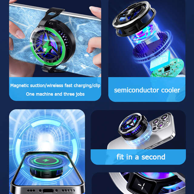 SL-05 Mobile Cooler With Digital Temperature Display Wireless Charging